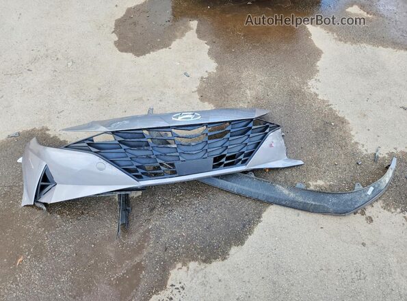 KMHLS4AG1PU571909 2023 HYUNDAI ELANTRA Gray Engine compartment view
