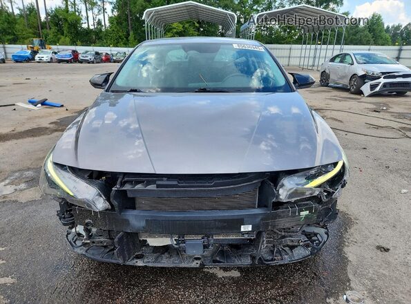 KMHLS4AG1PU571909 2023 HYUNDAI ELANTRA Gray Front view