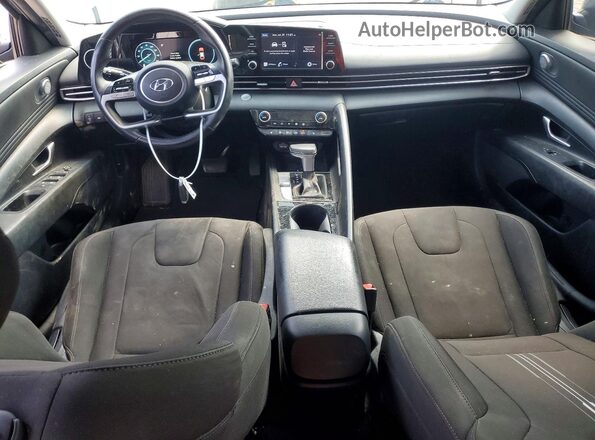 KMHLS4AG2MU100301 2021 HYUNDAI ELANTRA Gray წინა პანელის ხედი