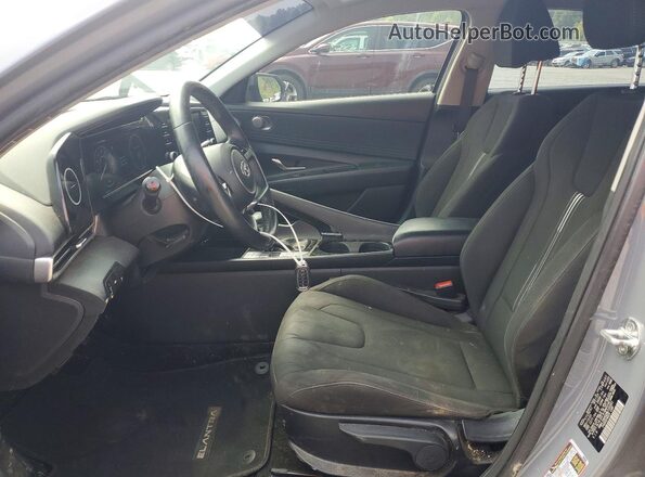 KMHLS4AG2MU100301 2021 HYUNDAI ELANTRA Gray წინა სალონის ხედი