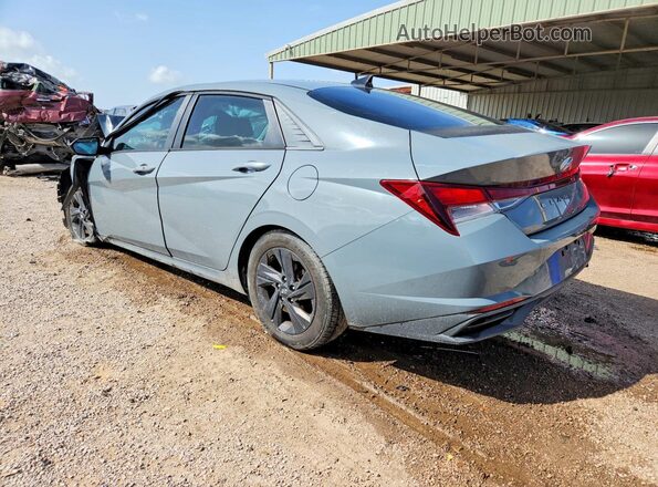 KMHLS4AG2MU101058 2021 HYUNDAI ELANTRA Gray უკანა მარცხენა