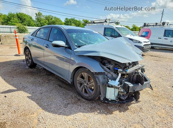 KMHLS4AG2MU101058 2021 HYUNDAI ELANTRA Gray წინა მარჯვენა