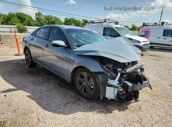 KMHLS4AG2MU101058 2021 HYUNDAI ELANTRA Gray 