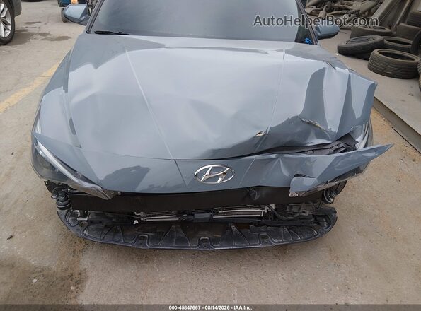 KMHLS4AG2NU240298 2022 HYUNDAI ELANTRA Серый Вид спереди