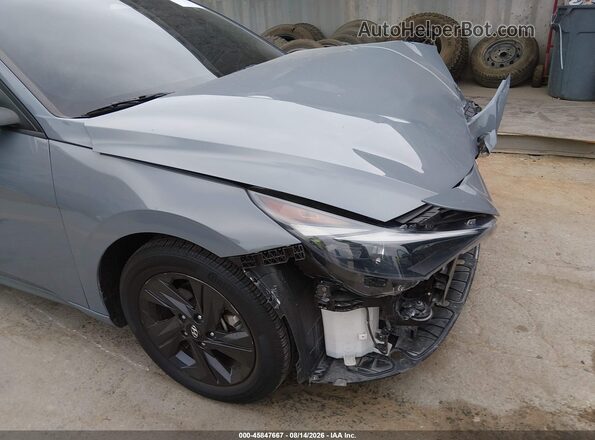 KMHLS4AG2NU240298 2022 HYUNDAI ELANTRA Серый Вид задней части салона