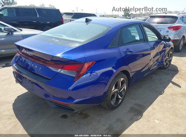 KMHLS4AG2PU402661 2023 HYUNDAI ELANTRA Blue Tył prawy