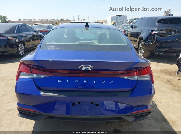 KMHLS4AG2PU402661 2023 HYUNDAI ELANTRA Blue 