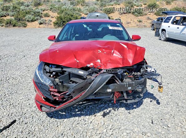 KMHLS4AG2PU435725 2023 HYUNDAI ELANTRA Red წინა ხედი