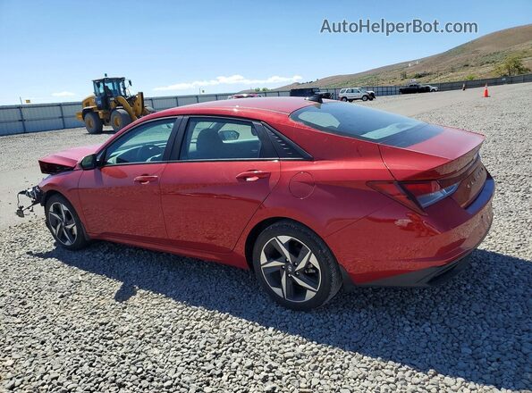 KMHLS4AG2PU435725 2023 HYUNDAI ELANTRA Red უკანა მარცხენა