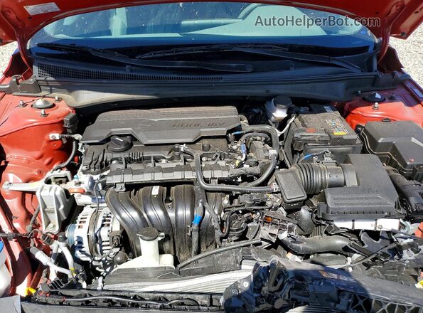 KMHLS4AG2PU435725 2023 HYUNDAI ELANTRA Red უკანა სალონის ხედი