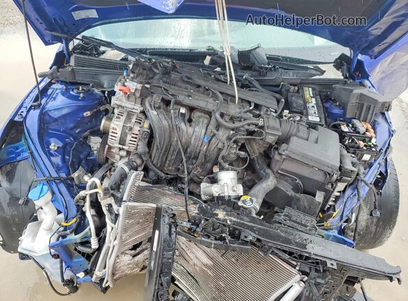 KMHLS4AG2PU462617 2023 HYUNDAI ELANTRA Blue Widok wnętrza z tyłu
