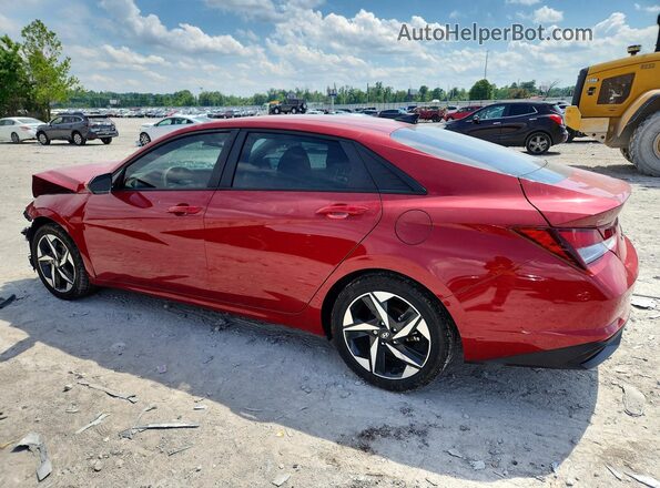 KMHLS4AG2PU483581 2023 HYUNDAI ELANTRA Красный Задняя левая четверть