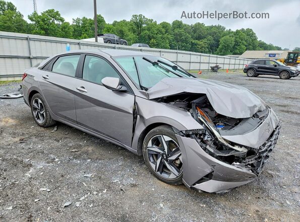 KMHLS4AG2PU499313 2023 HYUNDAI ELANTRA Gray Front right
