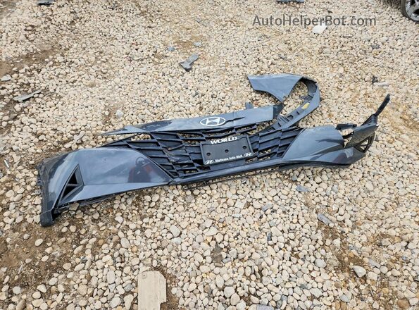 KMHLS4AG2PU609387 2023 HYUNDAI ELANTRA Gray Vista del compartimento del motor