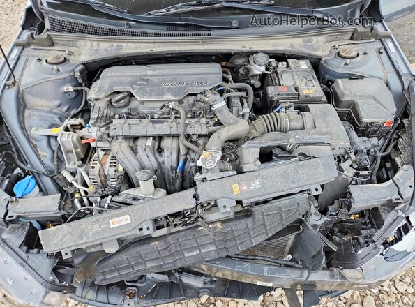 KMHLS4AG2PU609387 2023 HYUNDAI ELANTRA Gray Vista interior trasera