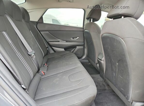 KMHLS4AG2PU609387 2023 HYUNDAI ELANTRA Gray Vista de los asientos traseros