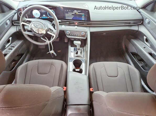KMHLS4AG2PU609387 2023 HYUNDAI ELANTRA Gray Vista del salpicadero