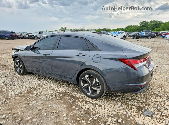 KMHLS4AG2PU609387 2023 HYUNDAI ELANTRA Gray Trasero izquierdo