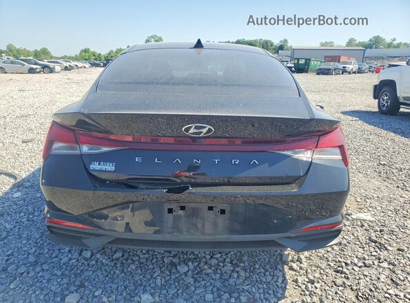 KMHLS4AG3NU252783 2022 HYUNDAI ELANTRA Черный Вид сзади