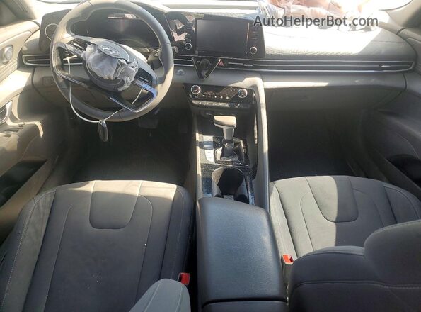 KMHLS4AG3NU252783 2022 HYUNDAI ELANTRA Черный Вид панели приборов