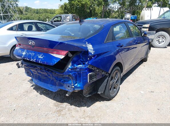 KMHLS4AG3NU272533 2022 HYUNDAI ELANTRA Синий Задняя правая четверть
