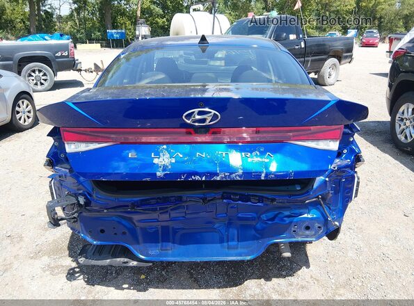 KMHLS4AG3NU272533 2022 HYUNDAI ELANTRA Синий 