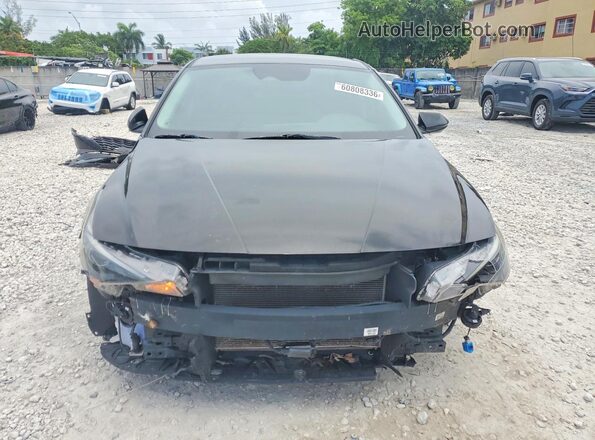 KMHLS4AG3NU302128 2022 HYUNDAI ELANTRA Black Widok z przodu