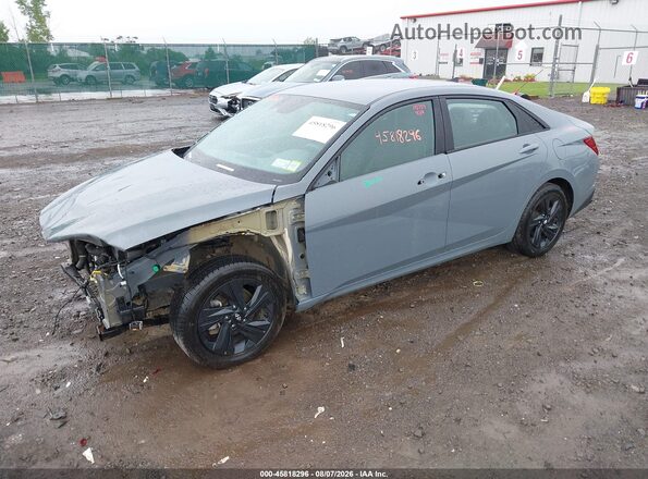 KMHLS4AG3NU314215 2022 HYUNDAI ELANTRA Gray Front left