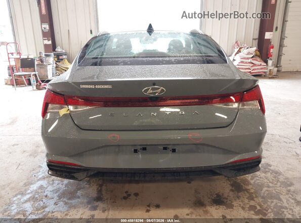 KMHLS4AG3NU314215 2022 HYUNDAI ELANTRA Gray 