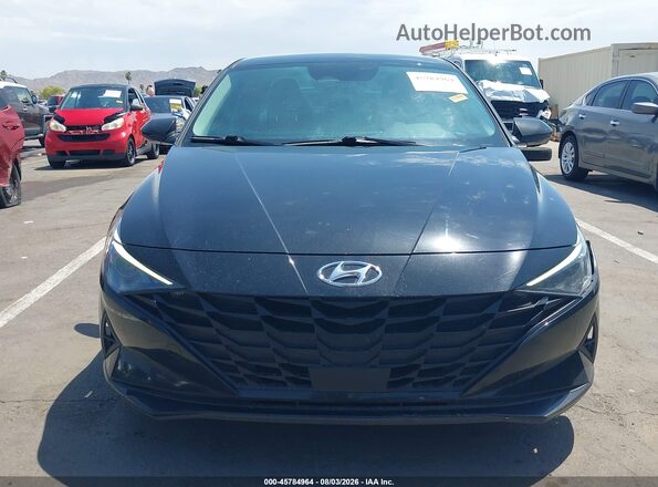 KMHLS4AG3PU416276 2023 HYUNDAI ELANTRA Black ხელსაწყოთა პანელის ხედი