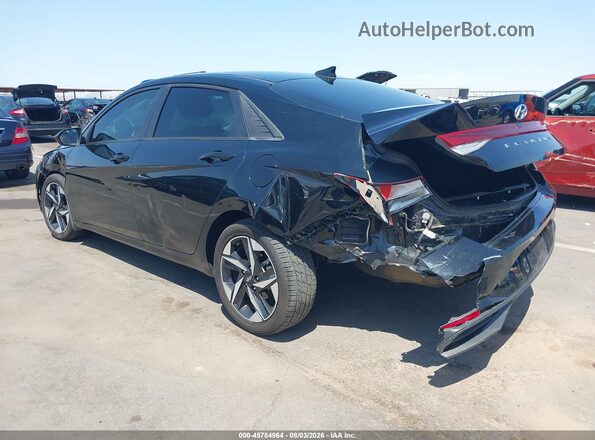 KMHLS4AG3PU416276 2023 HYUNDAI ELANTRA Black უკანა მარცხენა