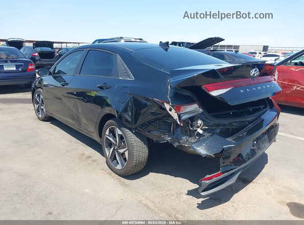 KMHLS4AG3PU416276 2023 HYUNDAI ELANTRA Black წინა ხედი