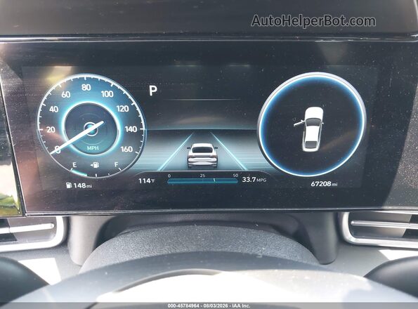 KMHLS4AG3PU416276 2023 HYUNDAI ELANTRA Black უკანა სავარძლების ხედი