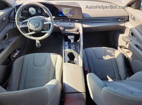KMHLS4AG3PU478681 2023 HYUNDAI ELANTRA Gray Vista del salpicadero