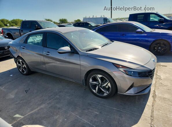 KMHLS4AG3PU478681 2023 HYUNDAI ELANTRA Gray Delantero derecho