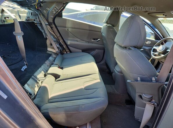 KMHLS4AG3PU478681 2023 HYUNDAI ELANTRA Gray Vista de los asientos traseros