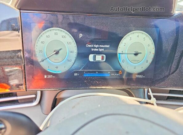 KMHLS4AG3PU478681 2023 HYUNDAI ELANTRA Gray Vista del cuadro de instrumentos