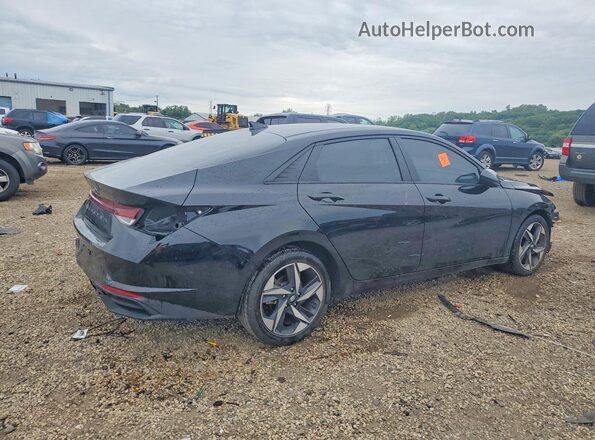 KMHLS4AG3PU555081 2023 HYUNDAI ELANTRA Black Trasero derecho