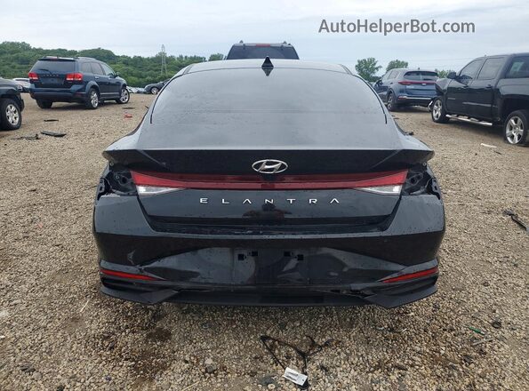 KMHLS4AG3PU555081 2023 HYUNDAI ELANTRA Black Vista trasera