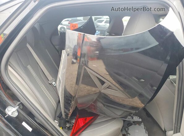 KMHLS4AG3PU555081 2023 HYUNDAI ELANTRA Black Vista de los asientos traseros