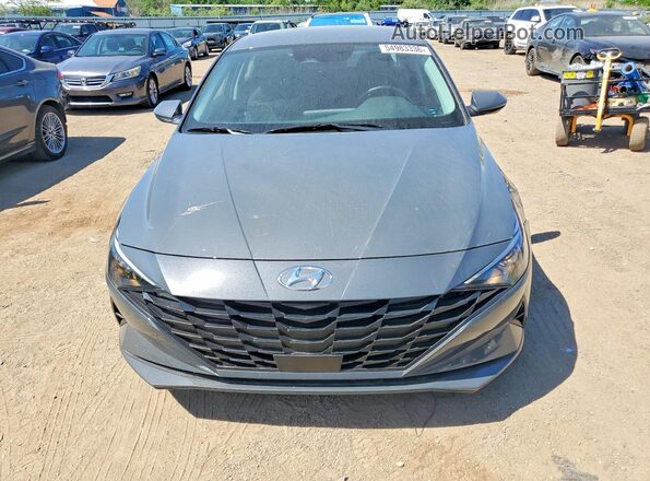 KMHLS4AG3PU628630 2023 HYUNDAI ELANTRA Gray Դիմացի տեսք