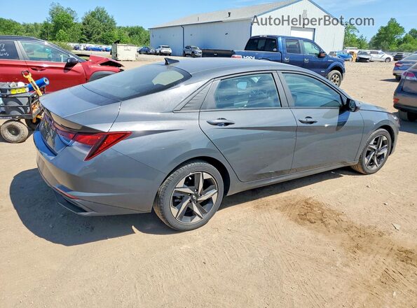 KMHLS4AG3PU628630 2023 HYUNDAI ELANTRA Gray Հետևի աջ