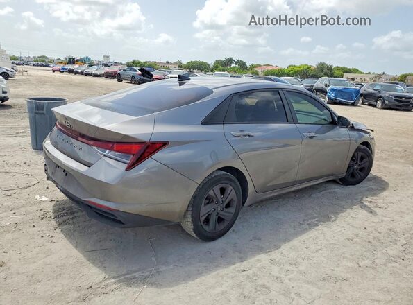 KMHLS4AG4MU166932 2021 HYUNDAI ELANTRA Silver Tył prawy