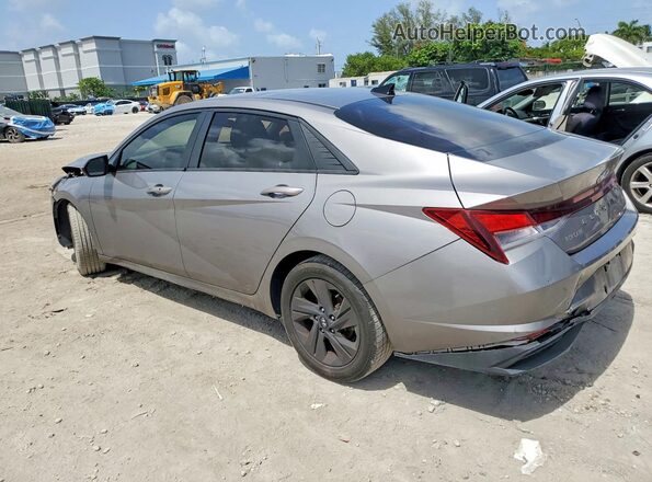 KMHLS4AG4MU166932 2021 HYUNDAI ELANTRA Silver Tył lewy