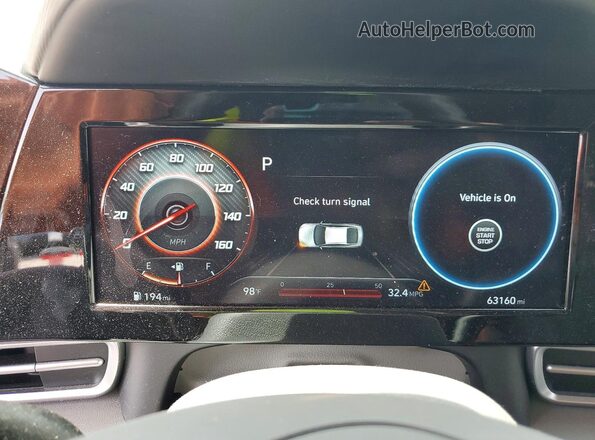 KMHLS4AG4MU166932 2021 HYUNDAI ELANTRA Silver Widok zestawu wskaźników