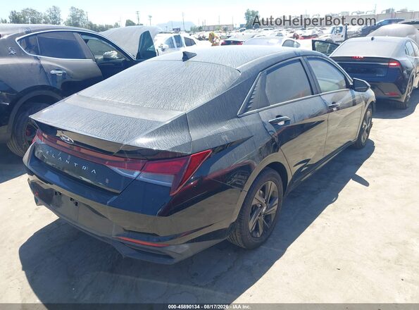 KMHLS4AG4NU295979 2022 HYUNDAI ELANTRA Black Задня права чверть