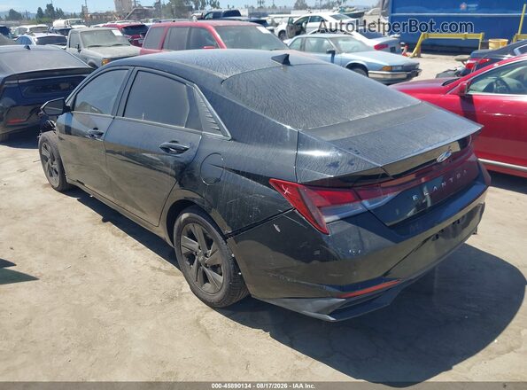 KMHLS4AG4NU295979 2022 HYUNDAI ELANTRA Black Задня ліва чверть