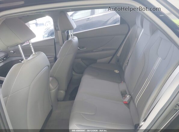 KMHLS4AG4PU383417 2023 HYUNDAI ELANTRA Black Vista de la etiqueta del VIN