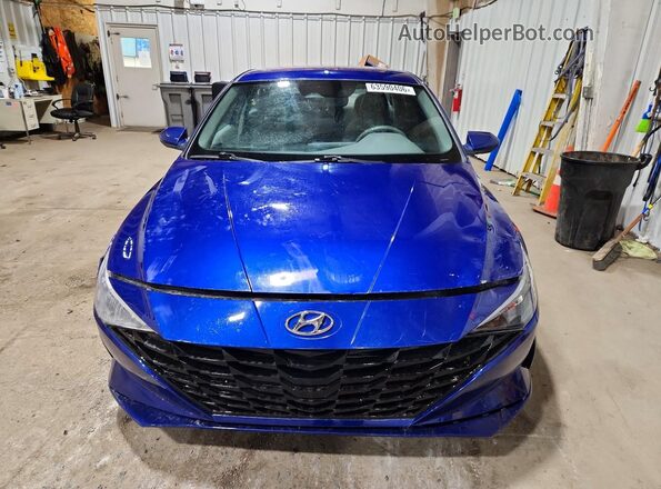 KMHLS4AG4PU415556 2023 HYUNDAI ELANTRA Blue Front view