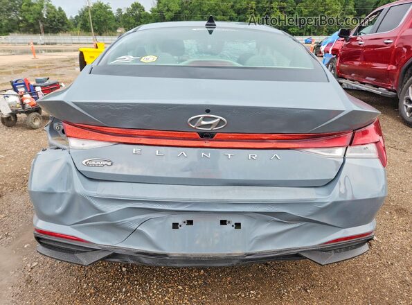 KMHLS4AG4PU419302 2023 HYUNDAI ELANTRA Gray უკანა ხედი
